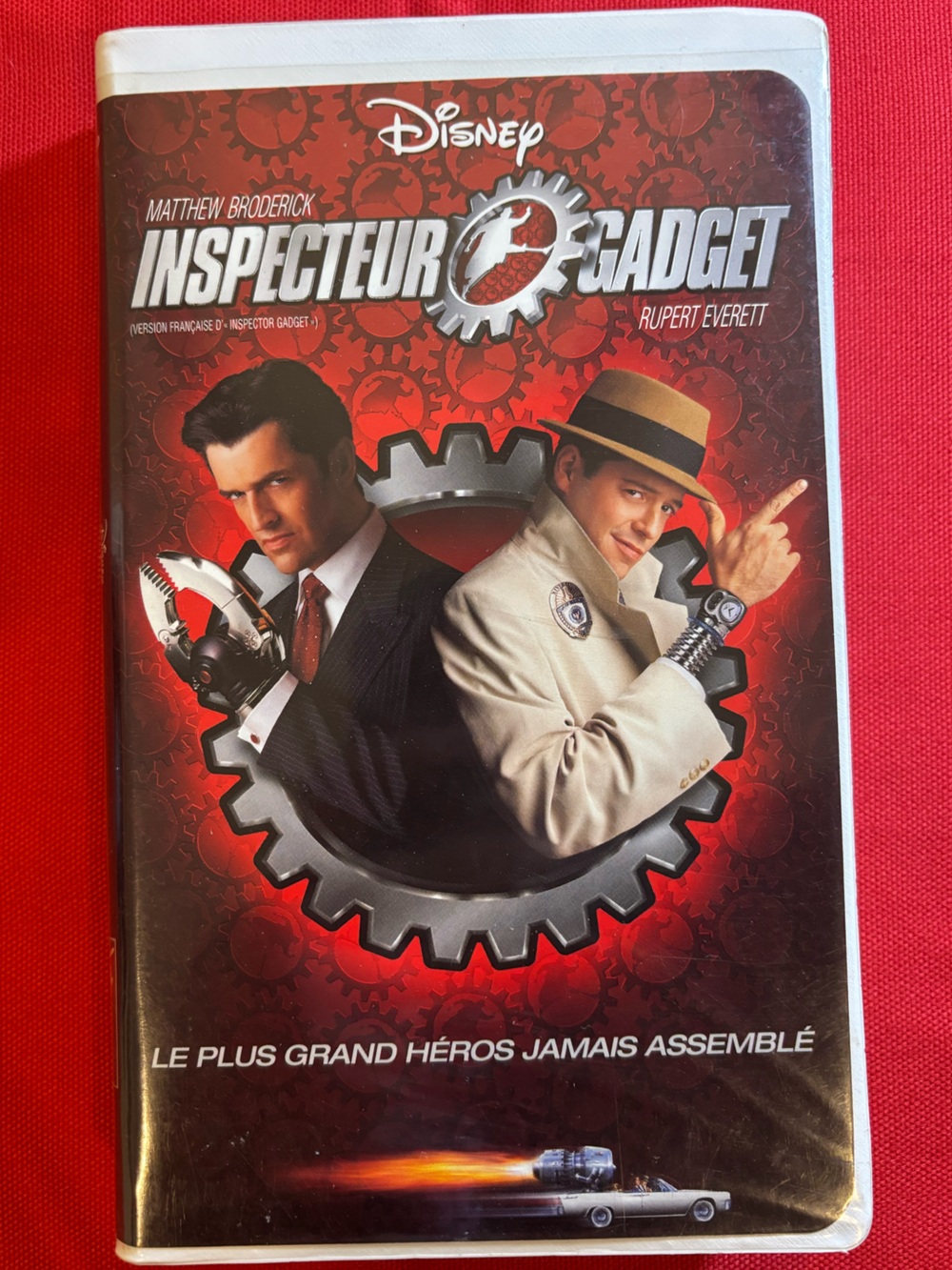 Cassette VHS Disney - Inspecteur Gadget (v.f.)  avec Matthew Broderick